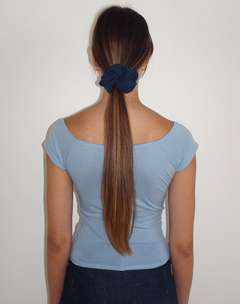 Scrunchie in Navy