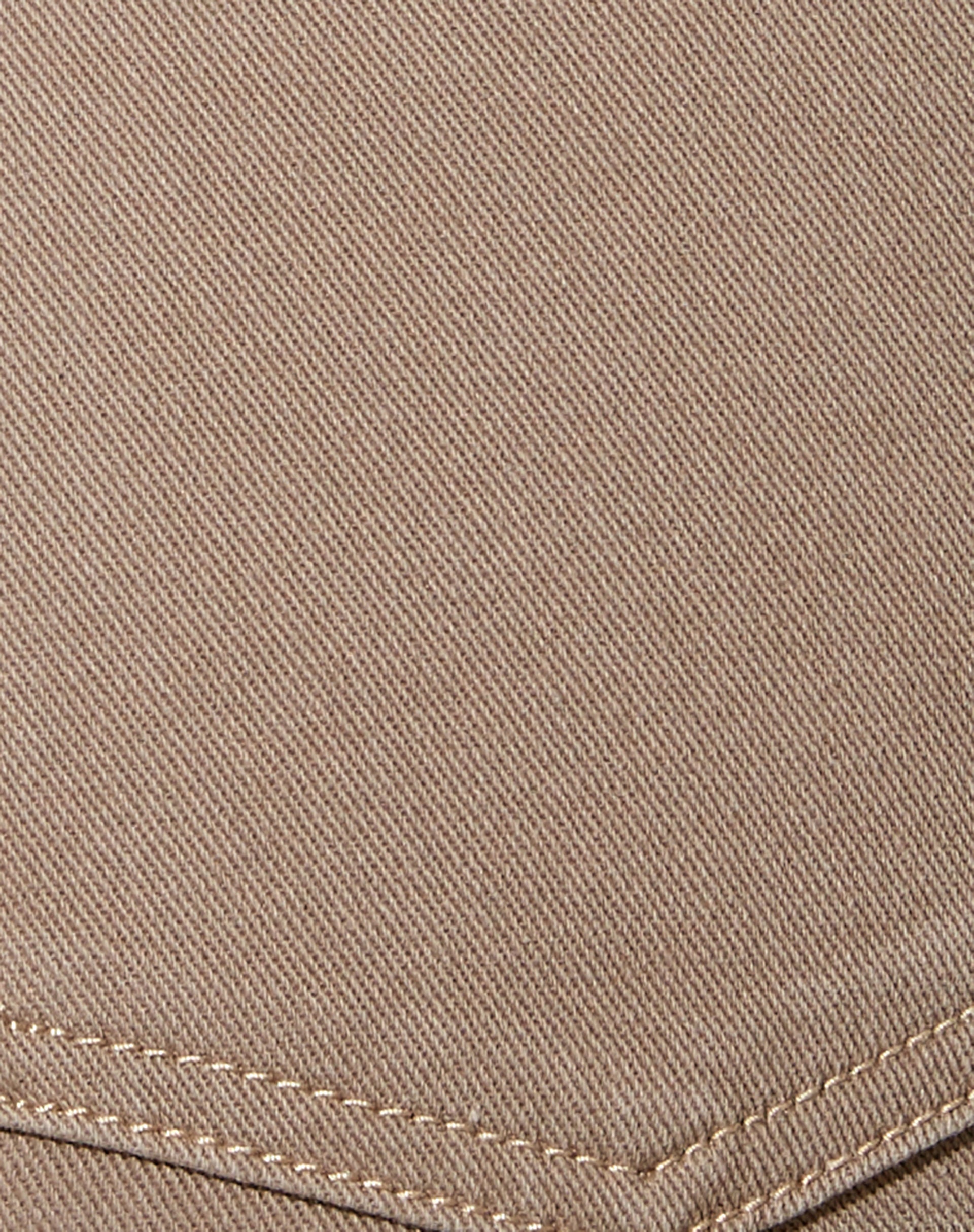 Seam Split Jeans in Burnt Olive