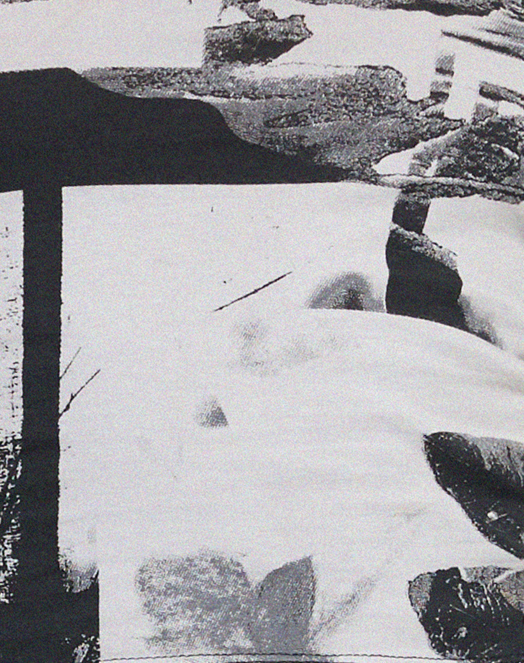 Shae Bandeau Top in Photo Collage Grey