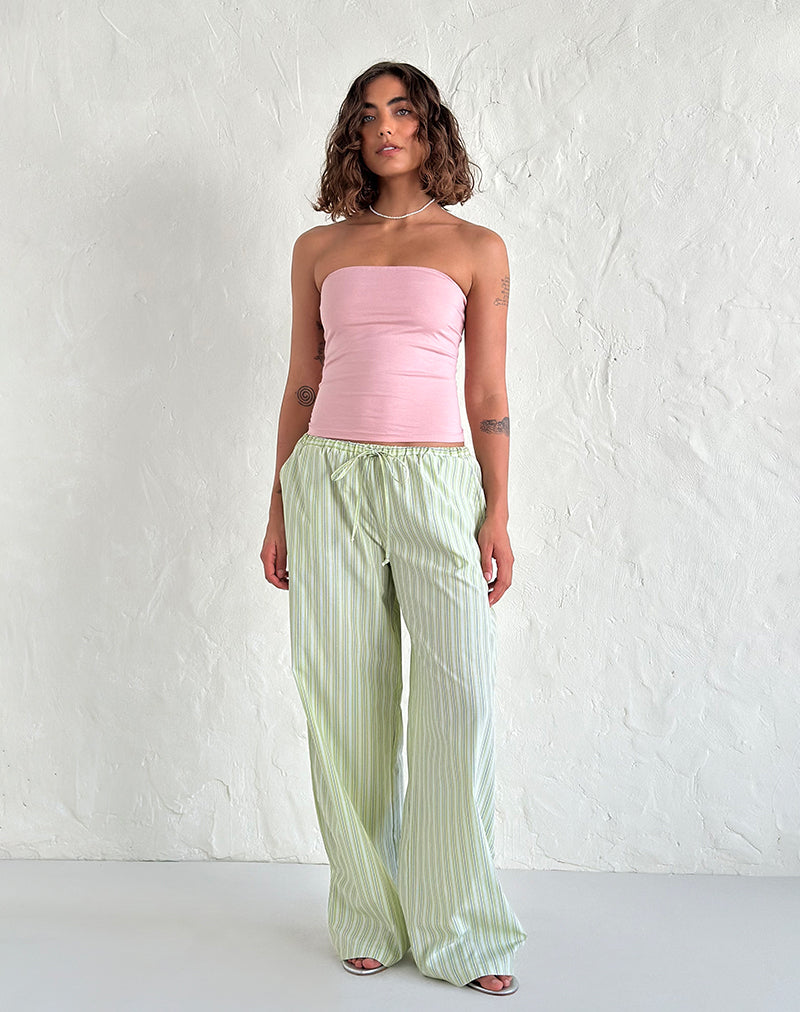 Shaelo Bandeau Top in Pink Lady