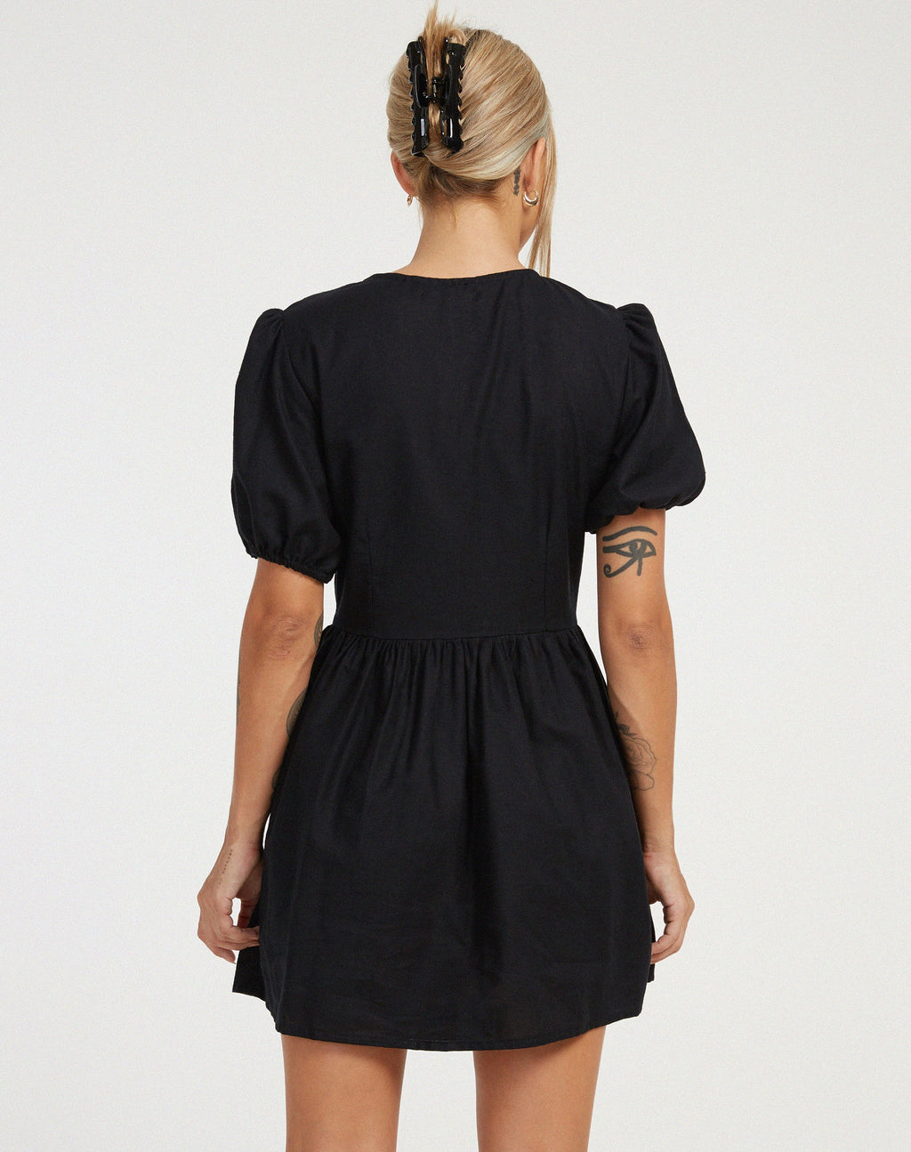 Shirley Mini Dress in Black