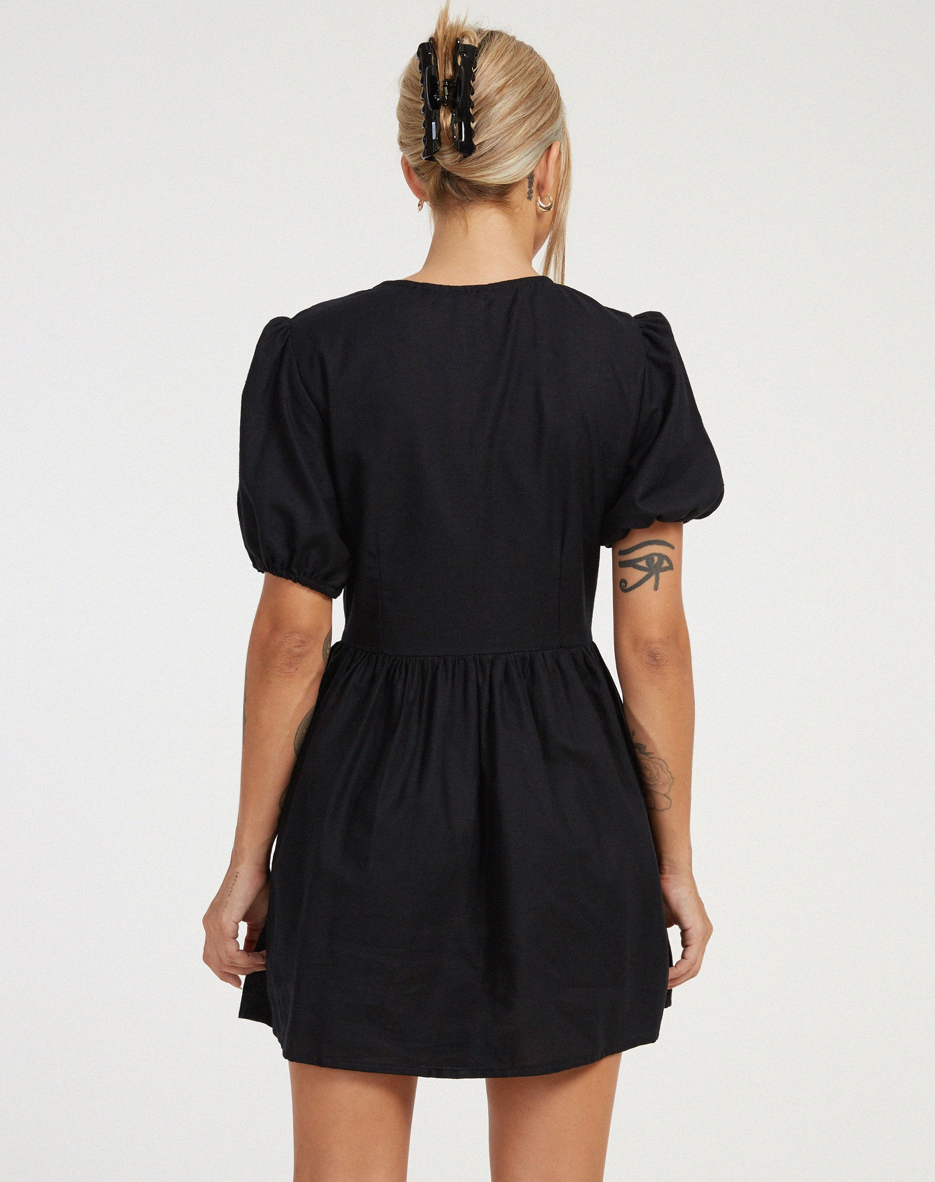 Shirley Mini Dress in Black