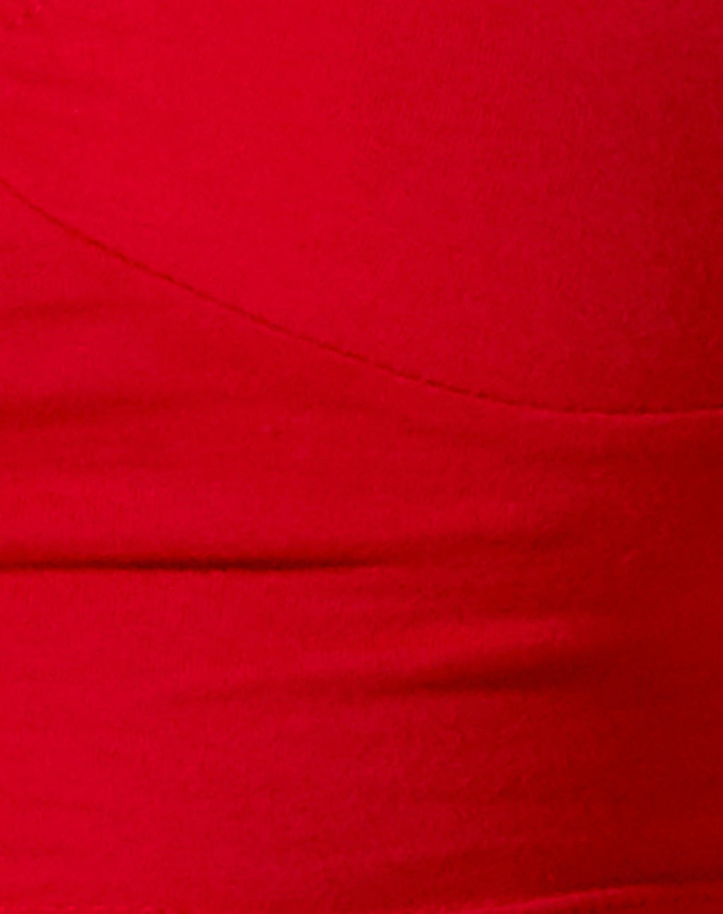 Sira Crop Top in Racing Red