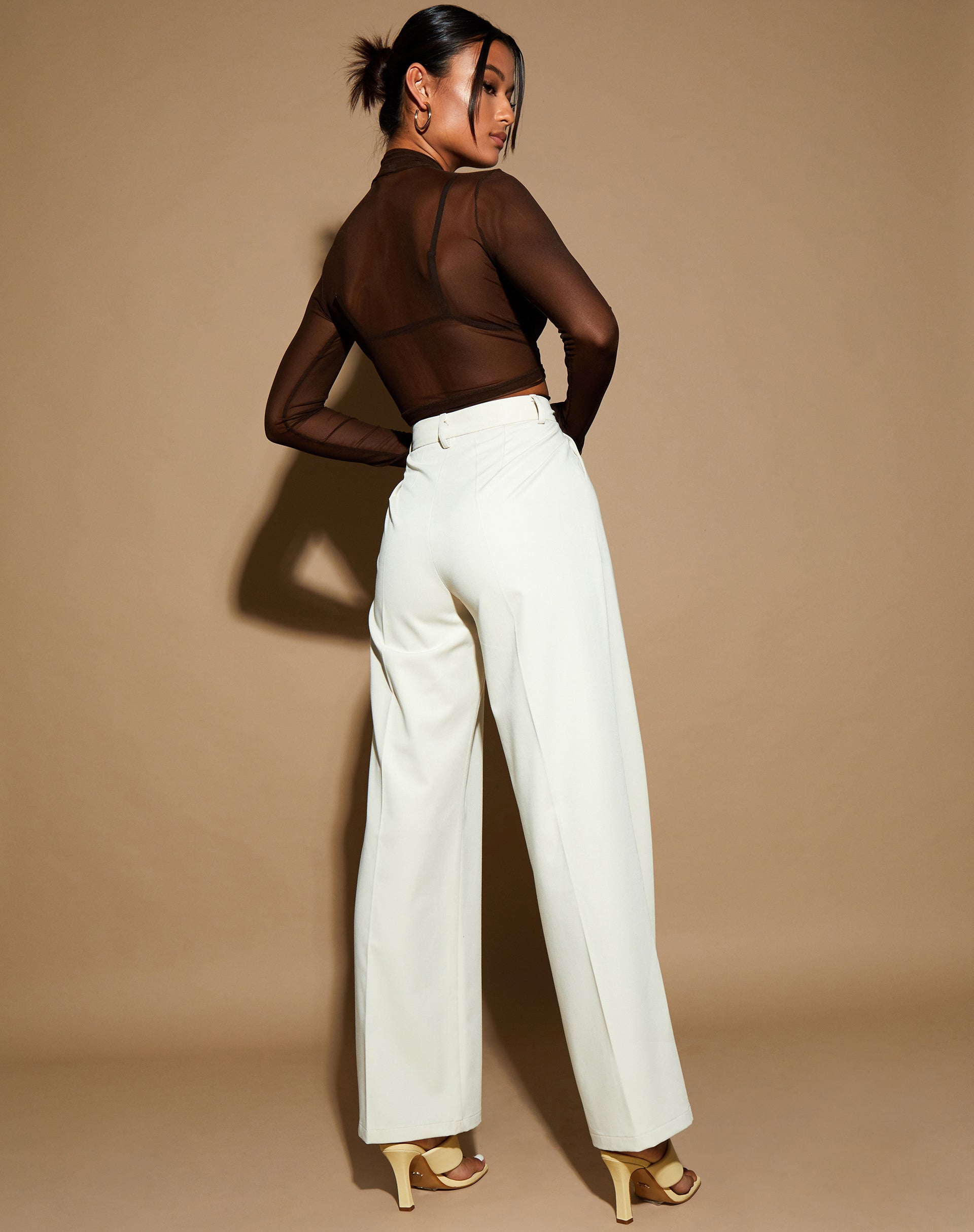 Abba Trouser in Cream