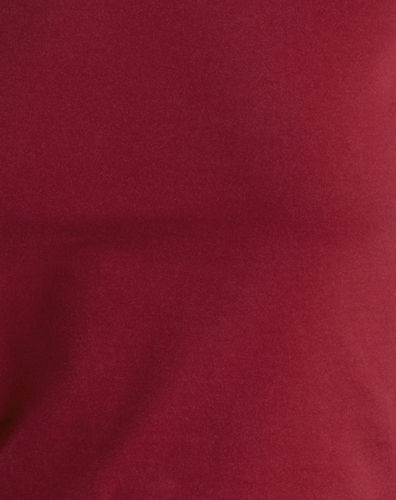 Sutin Tee in Adrenaline Red