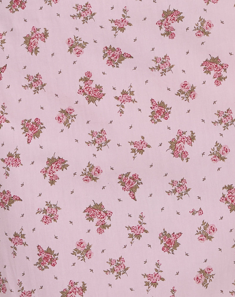 Tasuya Mini Dress in Floral Romance Pink