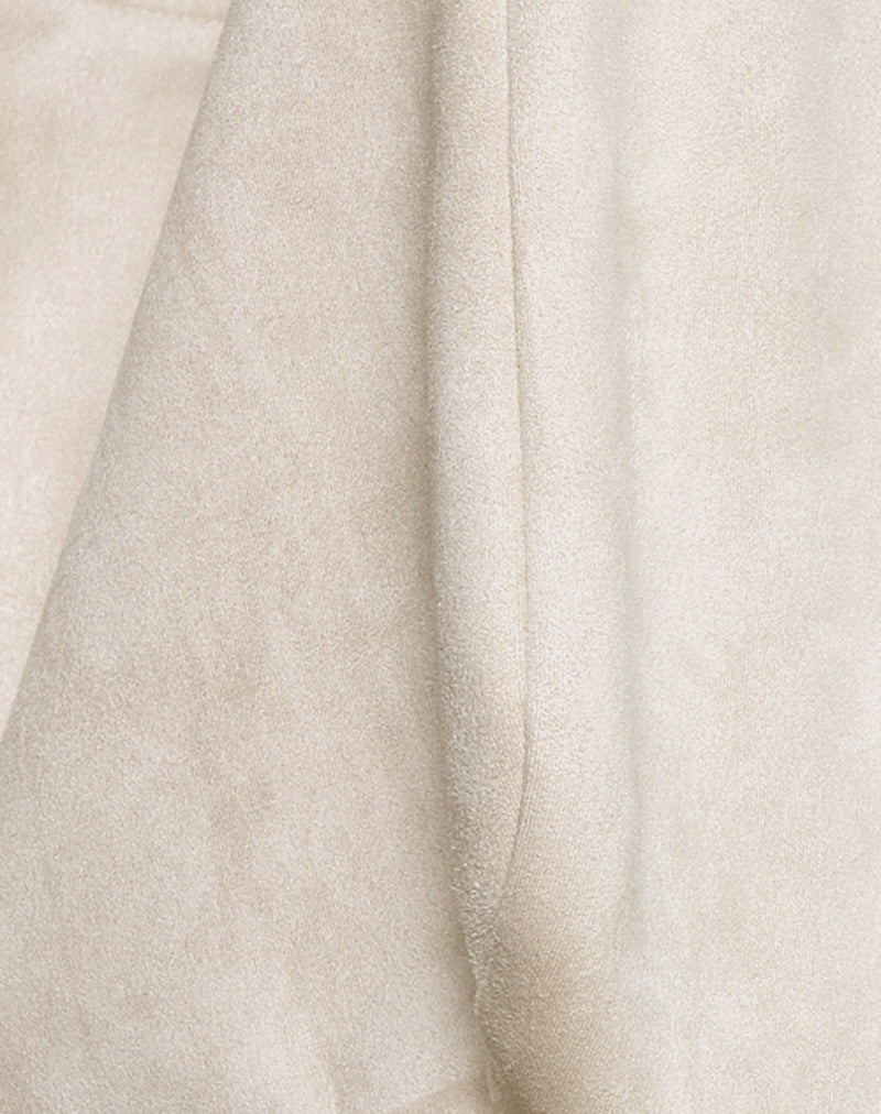 Tetira Bag with Double Tortoise Shell Buckle in Cream