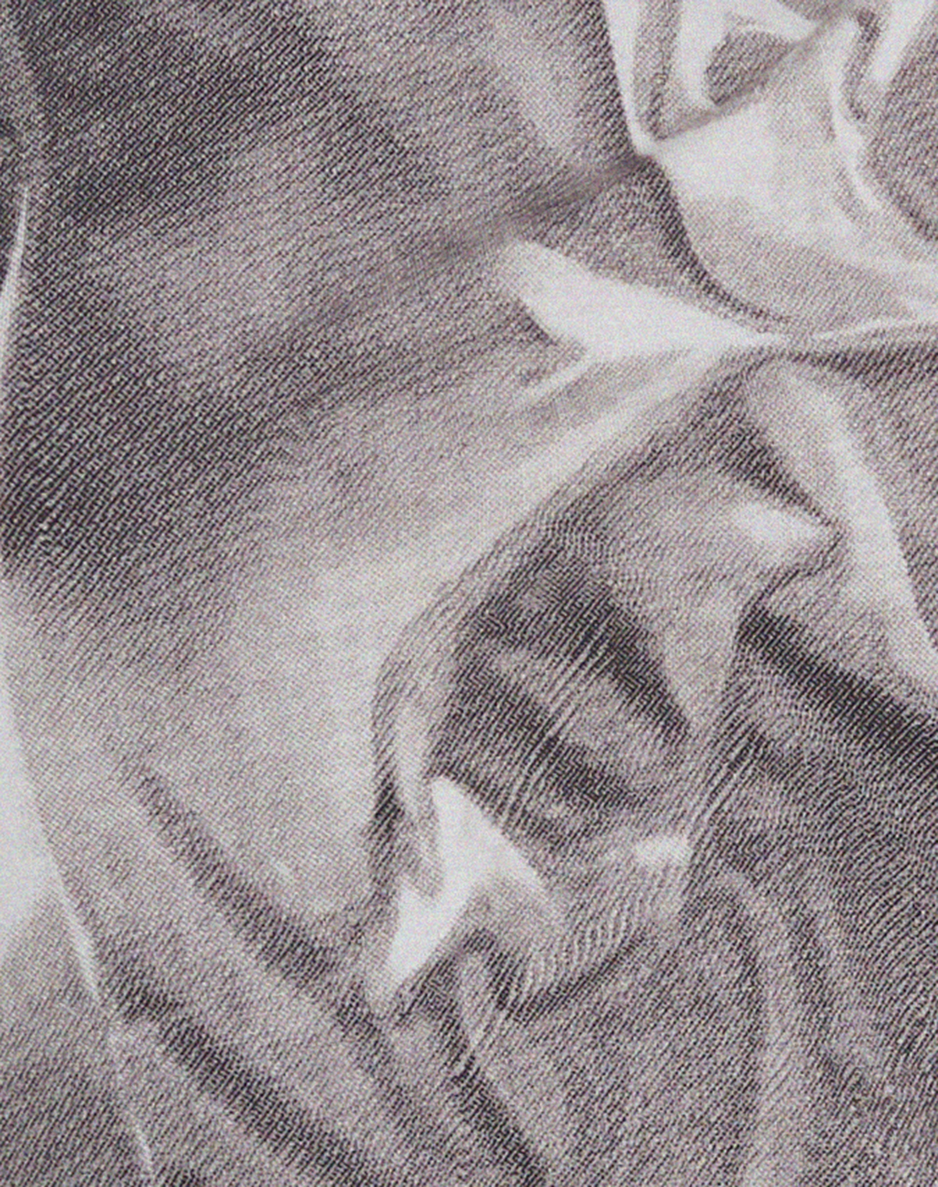 Tiona Cropped Tee in Dystopian Crease Grey