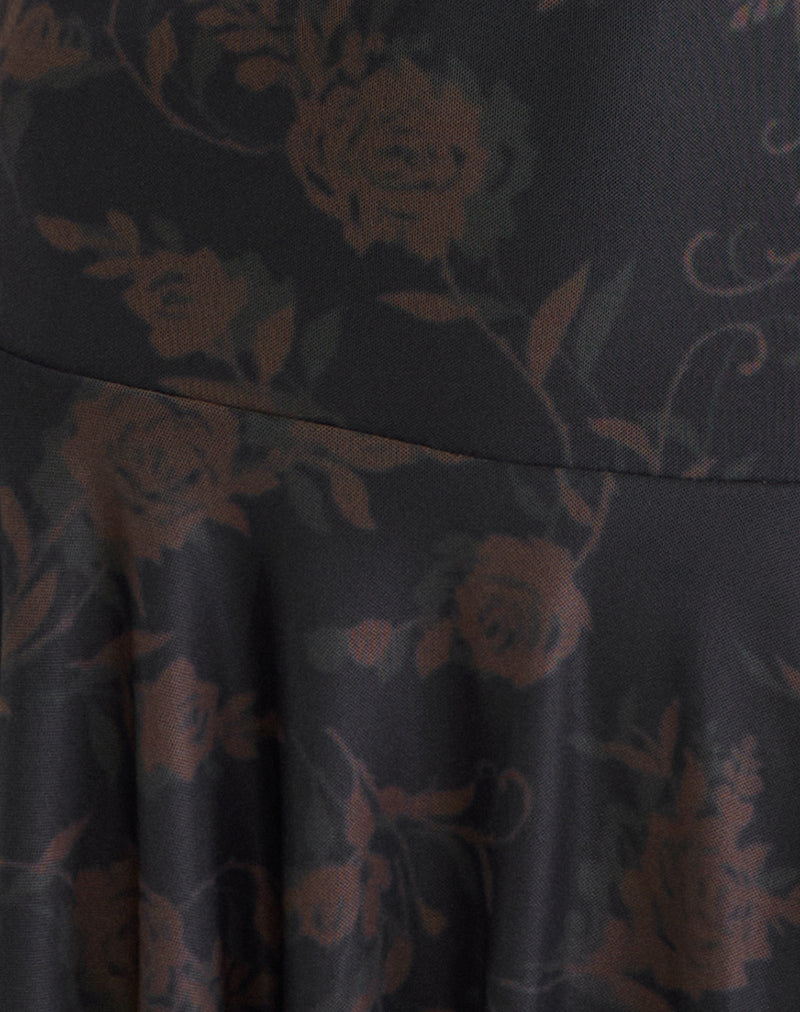 Tohari Mini Dress in Dynamic Rose