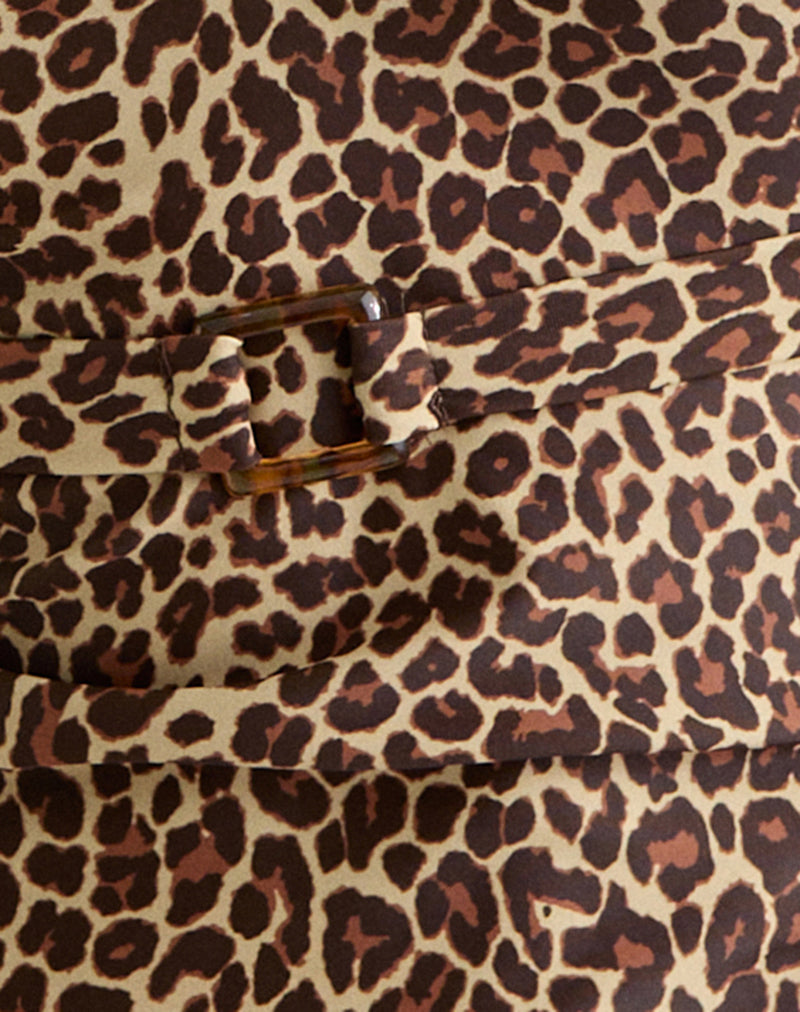 Towi Swim Tank Top in Rar Leopard