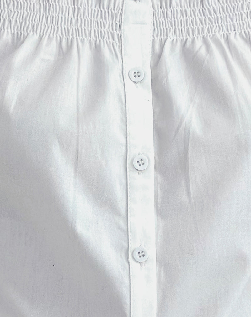 Ulsan Fitted Shirt in White