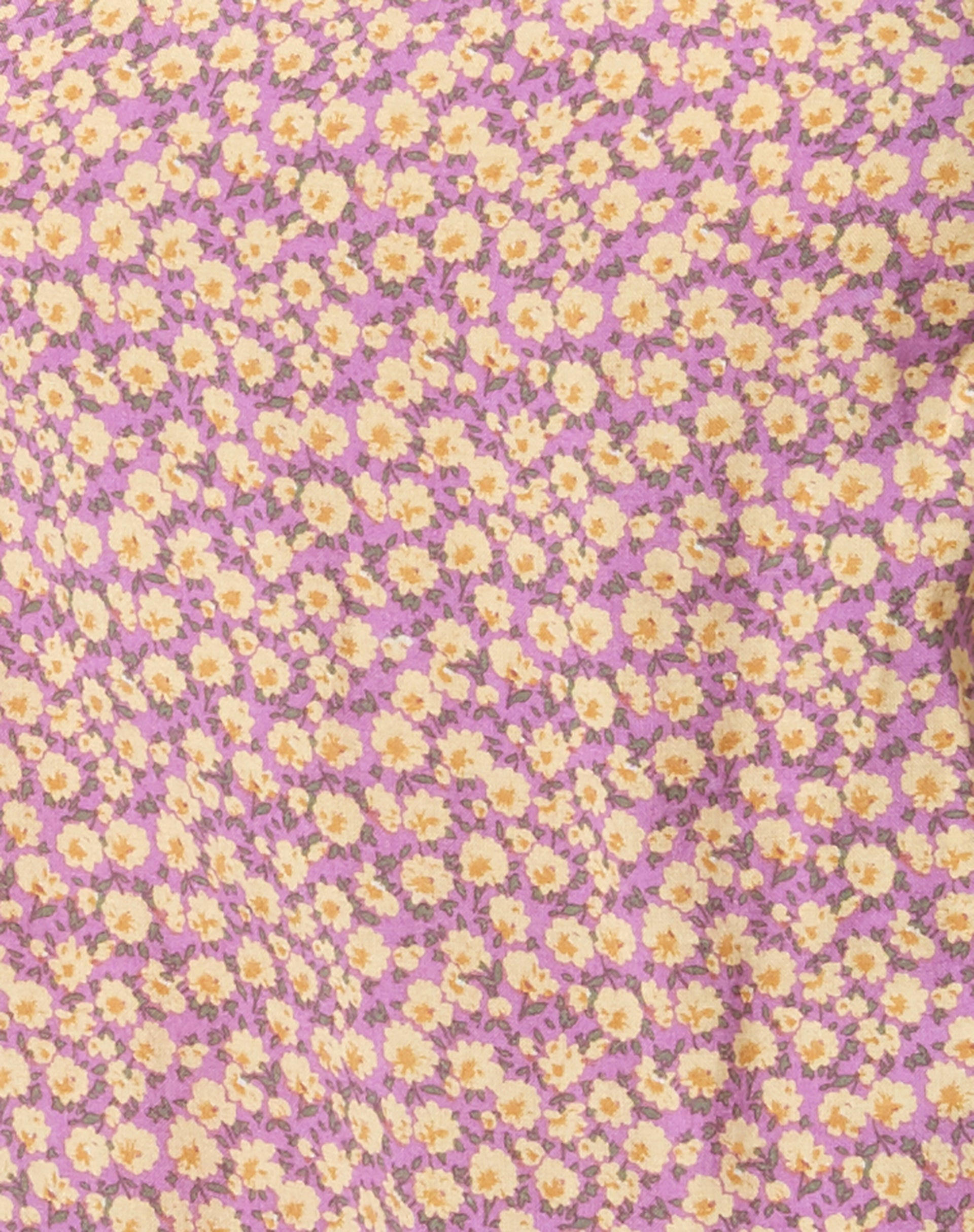 Valkyrie Mini Dress in Flower Fun Lilac Lemon