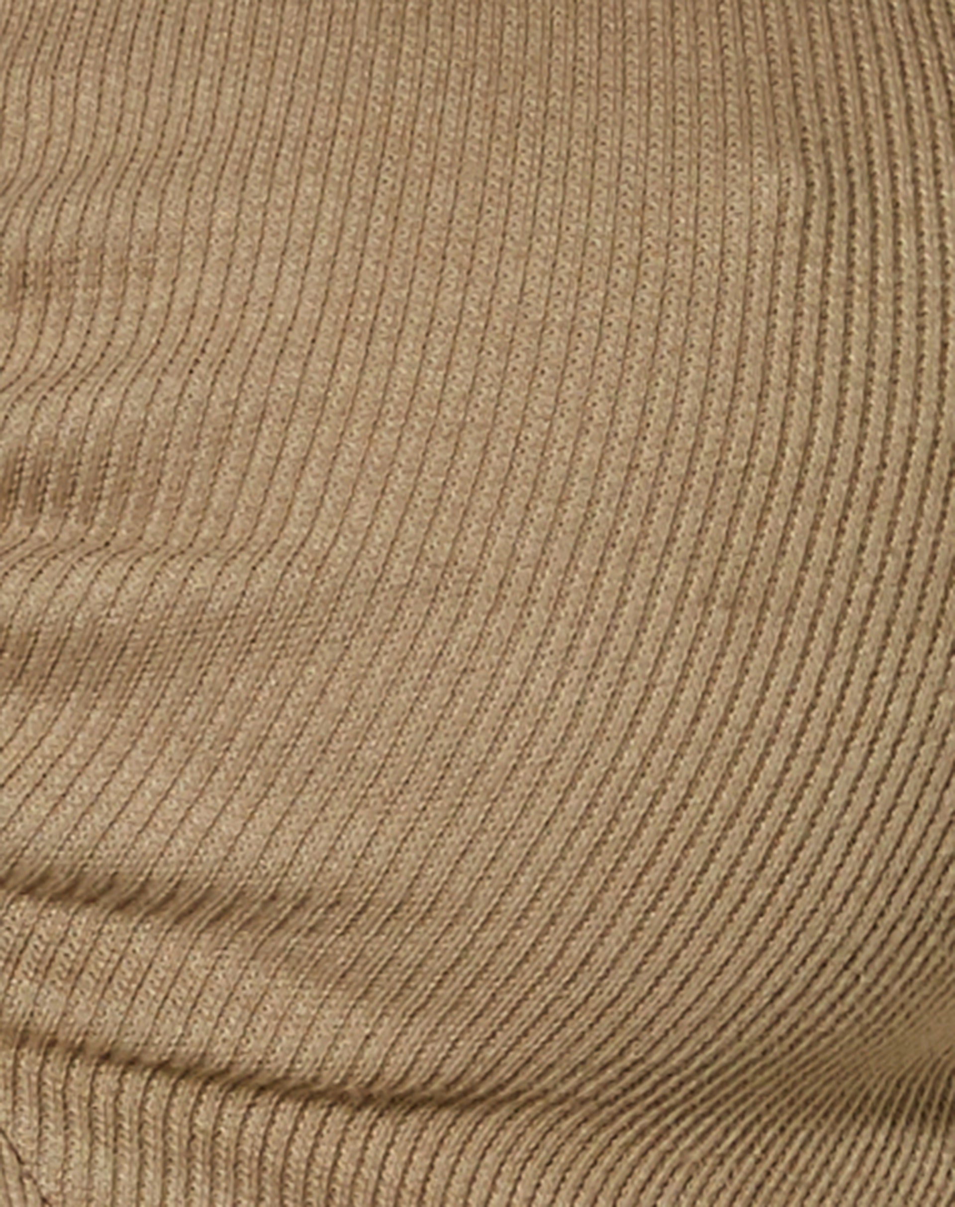 Venema Long Sleeve Top in Rib Eucalyptus