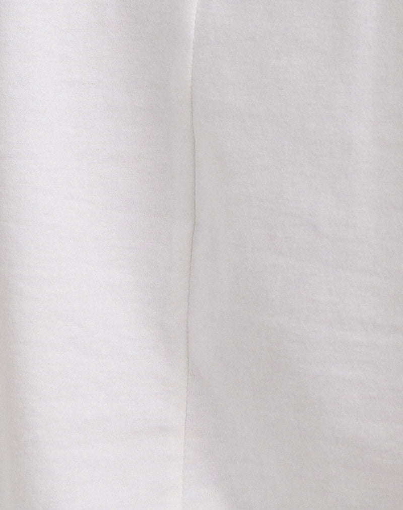 Viman Top in Jersey Ivory