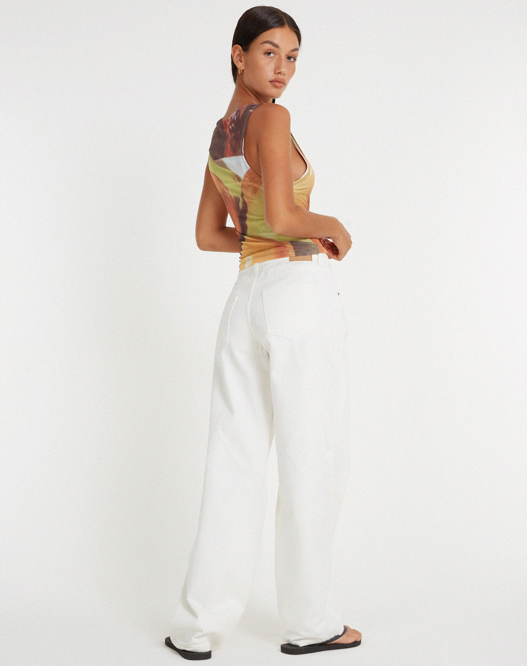 Vrista Top in Fruit Photoprint