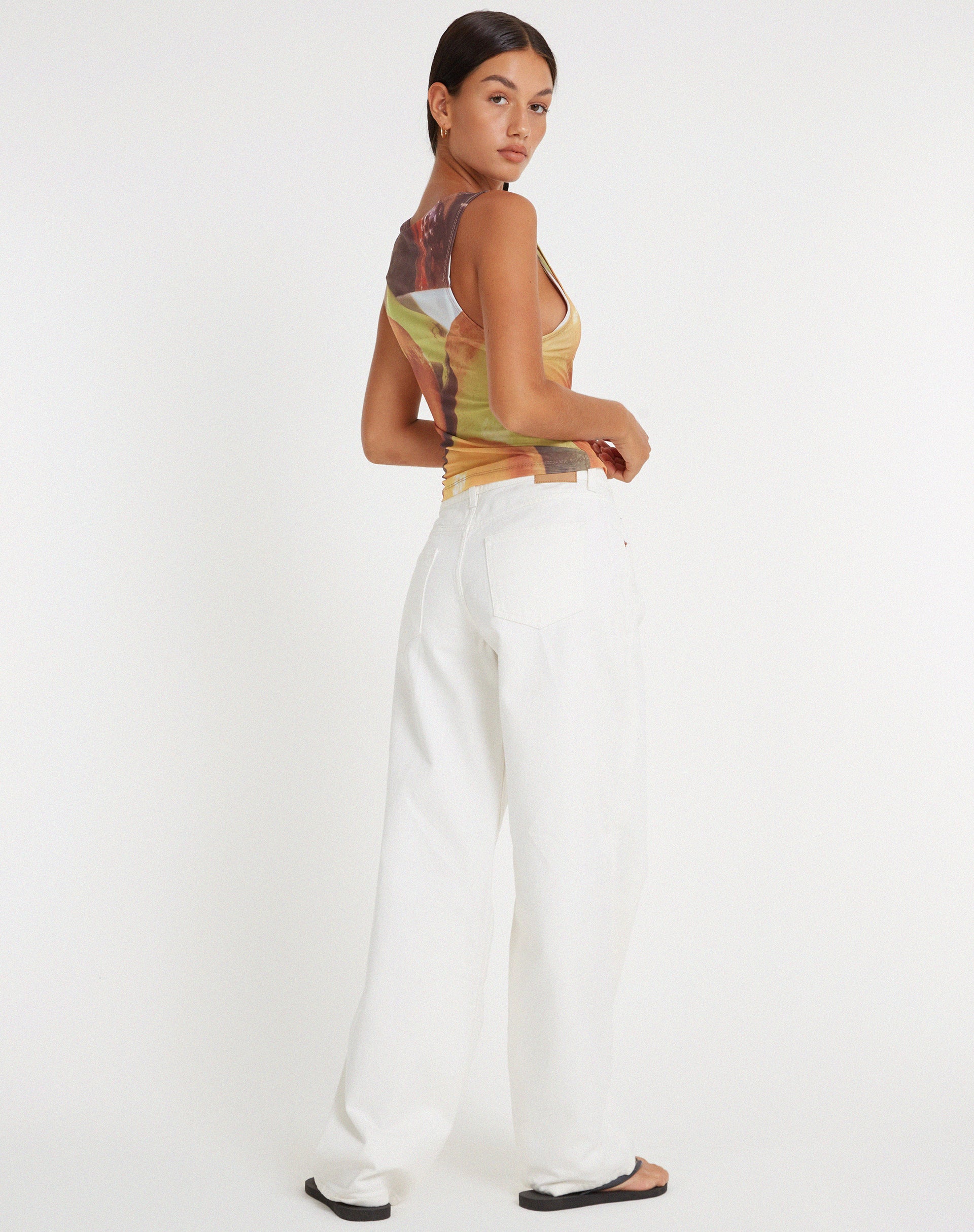 Vrista Top in Fruit Photoprint