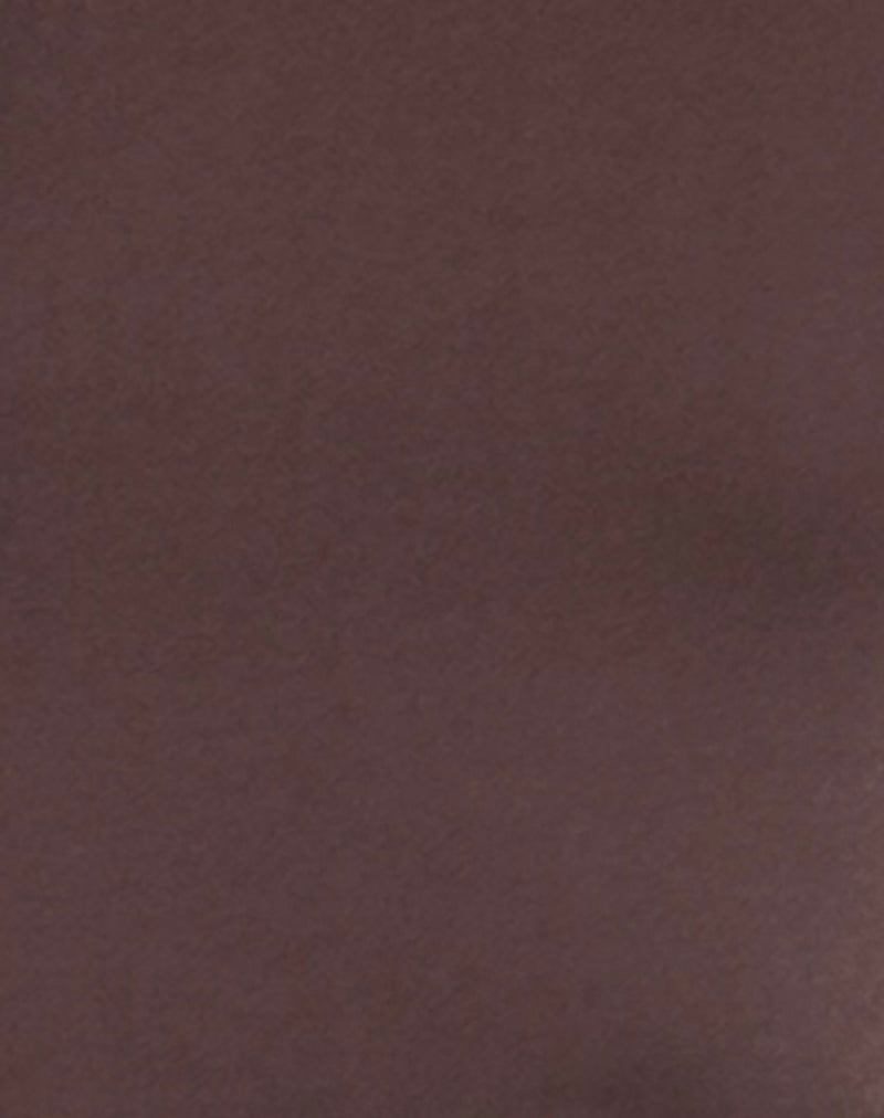 Xiwon Bow Back Top in Deep Mahogany