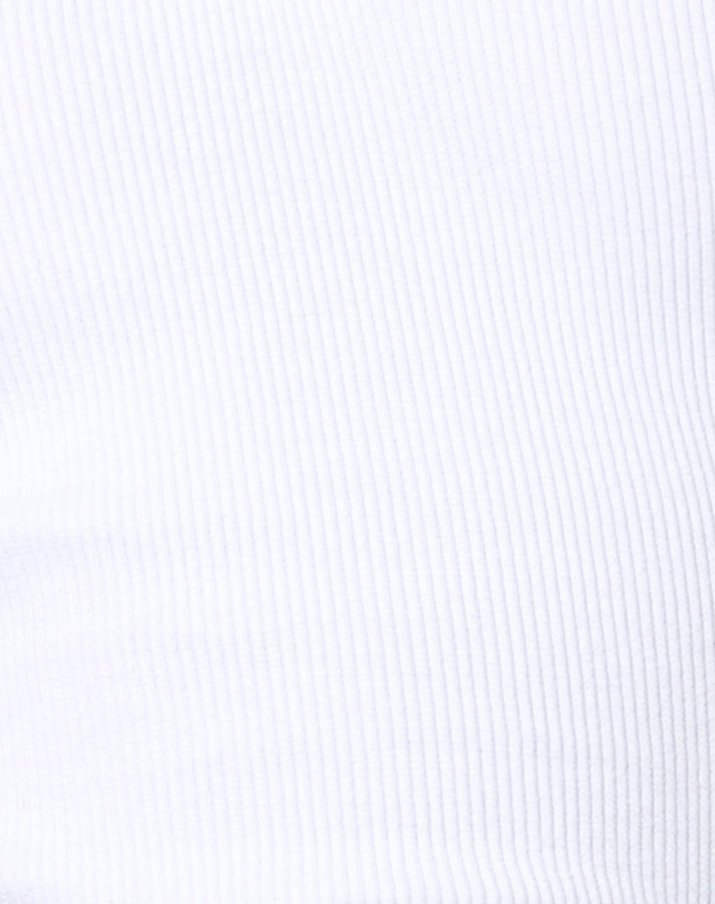 Zagh Top in Rib White