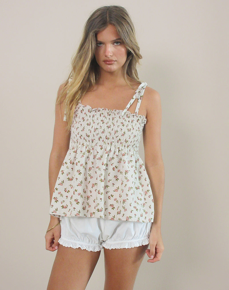 Zerah Top in Pretty Dainty Flower
