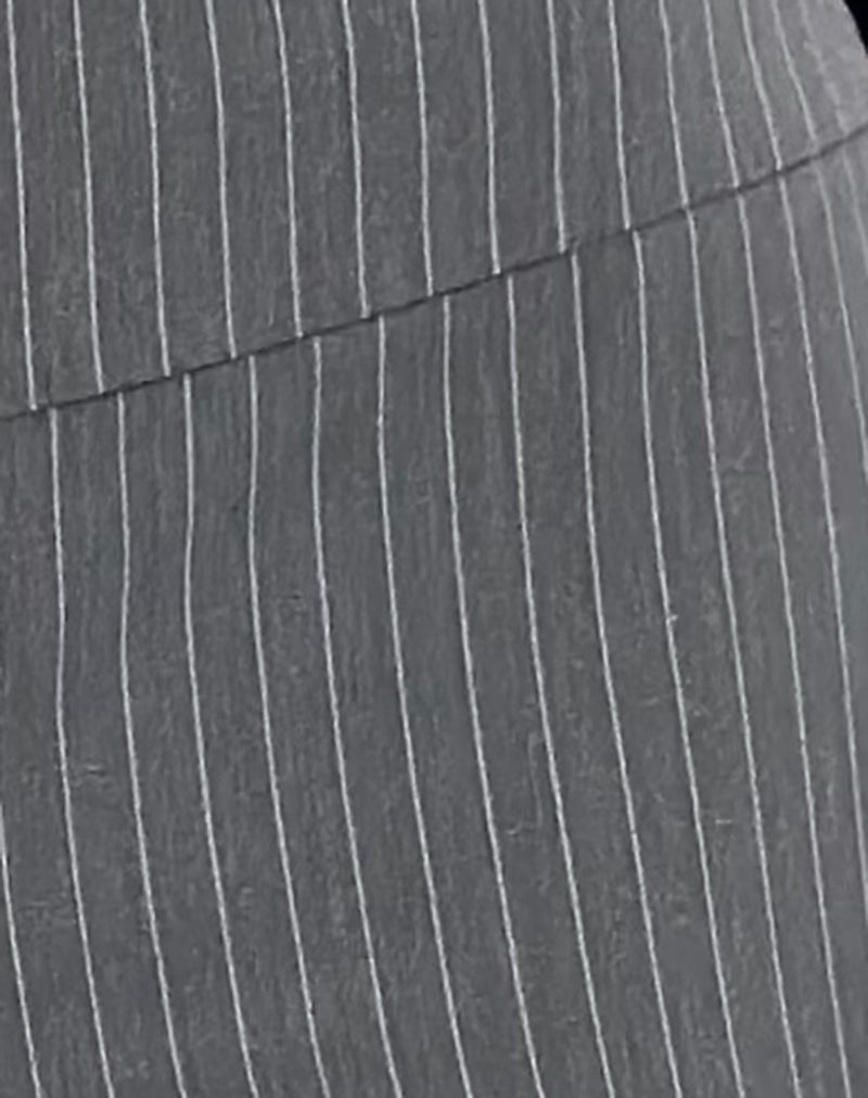 Zolena Trouser in Tailoring Pinstripe Grey